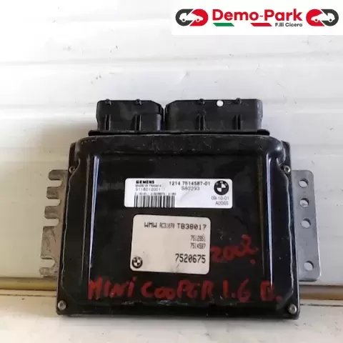 CENTRALINA MOTORE MINI COOPER 1.6 B Mini COOPER - 1.6 1214 7514587-01 0