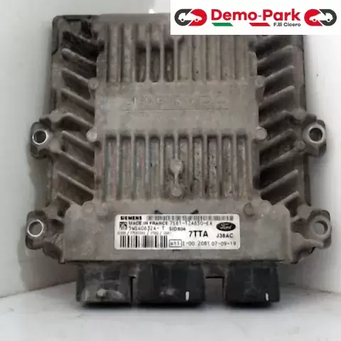 CENTRALINA MOTORE FORD Ford FIESTA 1.4 HDI 7S61-12A650-EA / 5WS40632A-T / SID804 0