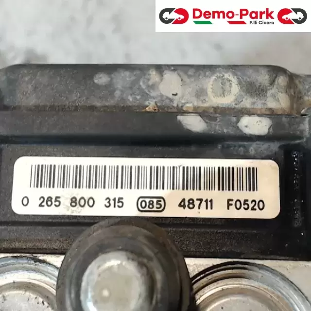 GRUPPO ABS FIAT PUNTO 188 1.3 MJET  Fiat PUNTO 188 - 1.3 Mjet 0265800315 3